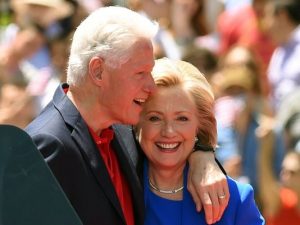 Hillary en Bill Clinton